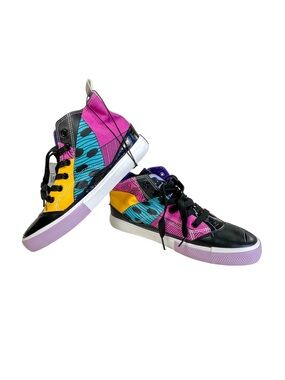 Disney The Nightmare Before Christmas High Top Sneakers Size 8 NEW